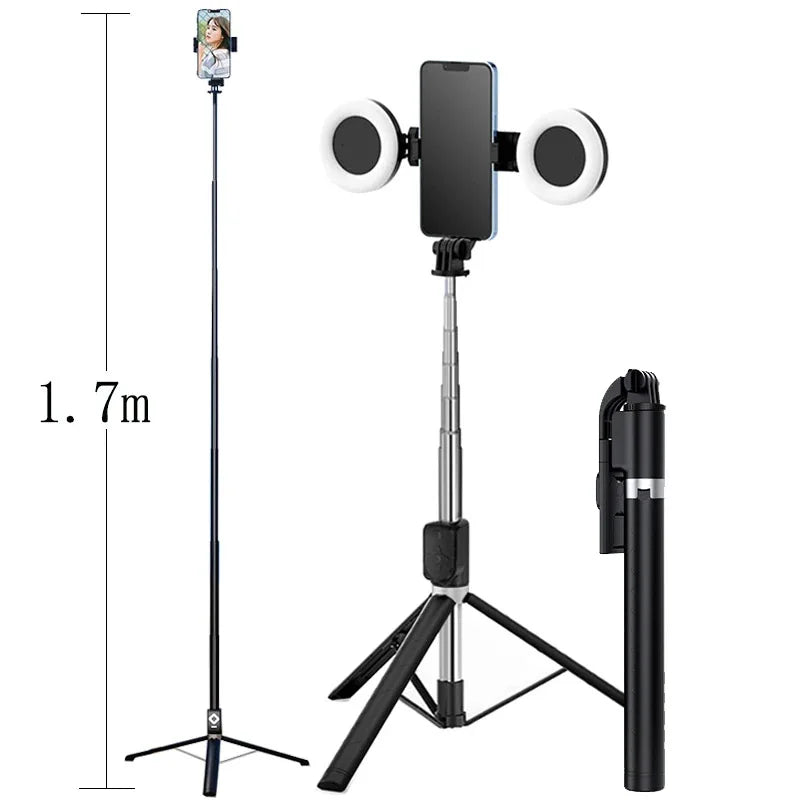 All-in-One Selfie Light Stand -Trending