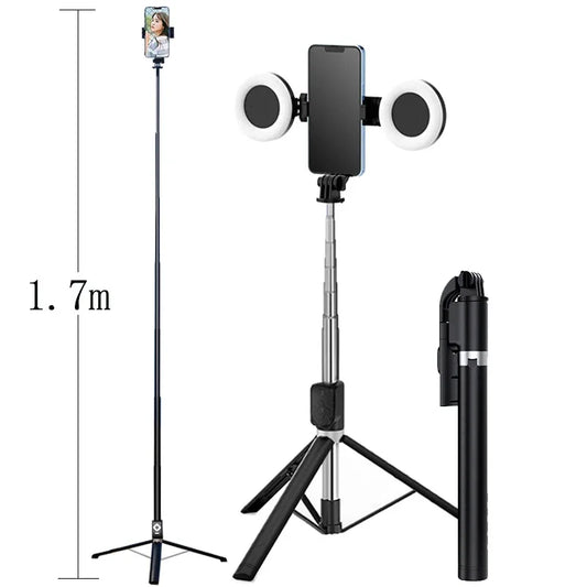 All-in-One Selfie Light Stand -Trending